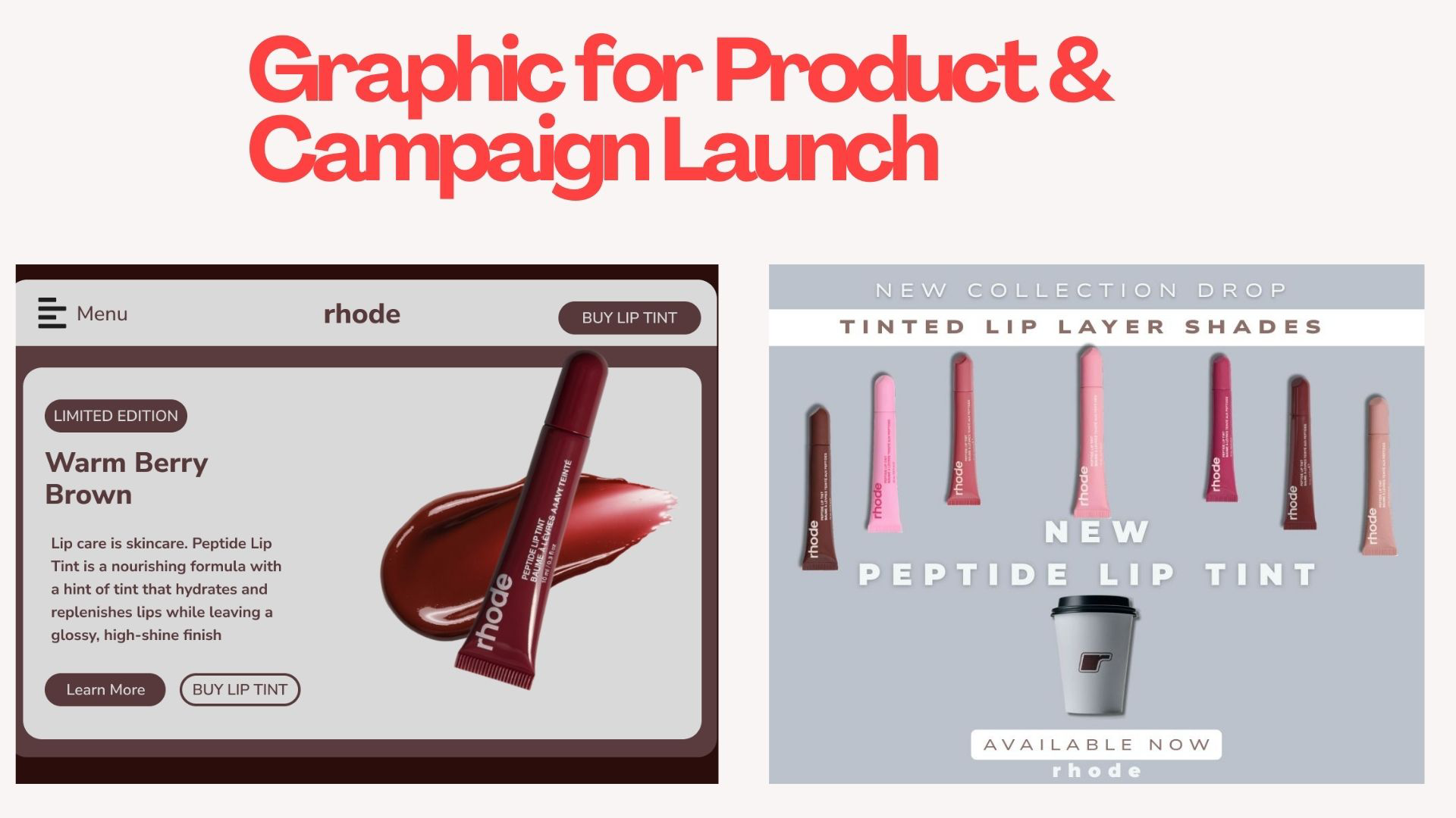 Graphic for Product & Campaign Launch